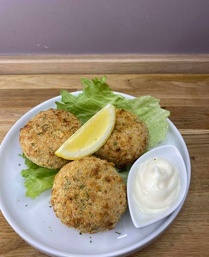 Simple Salmon Fishcakes 