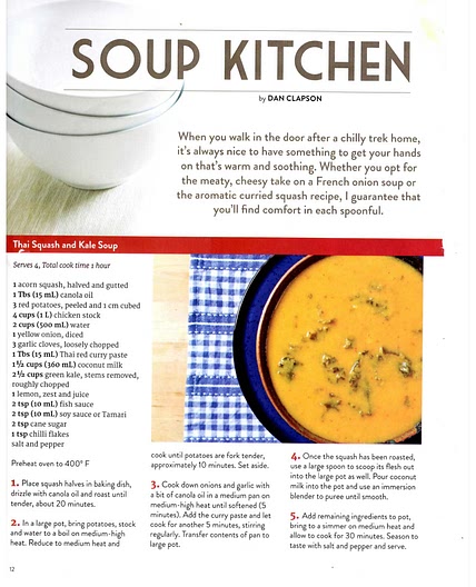 Thai Squash and Kale Soup
