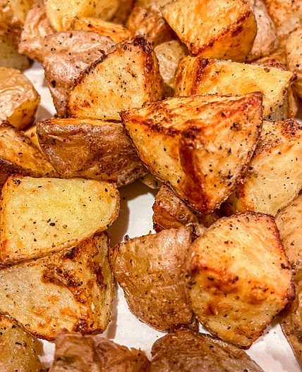 Extra Crispy Air Fried Potatoes