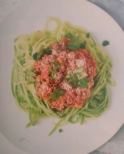 Keto Zoodle Bolognaise