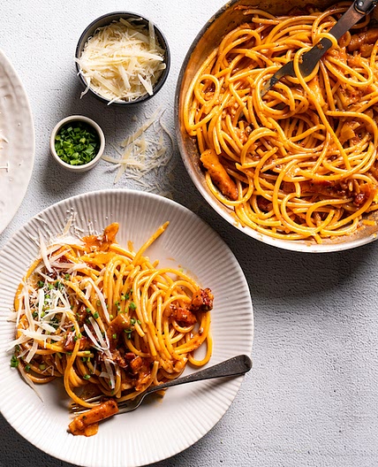 Kimchi Carbonara￼