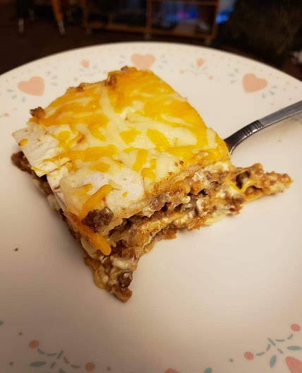 Creamy Burrito Casserole