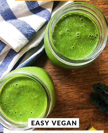 Easy Vegan Green Smoothie Recipe