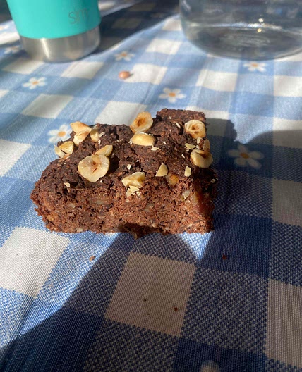 Vegan bean brownies