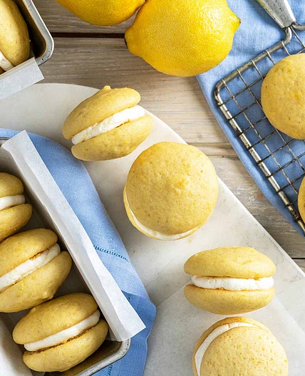 Lemon Whoopie Pies