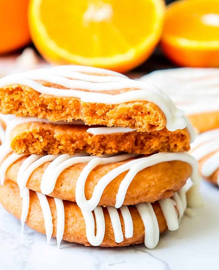 Orange Creamsicle Cookies