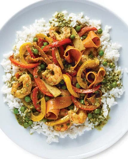 Thai Red Curry Shrimp