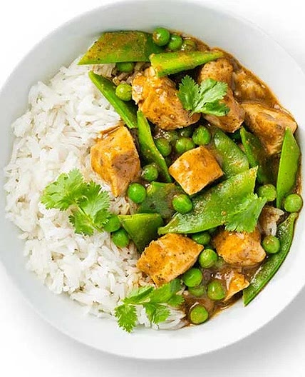 Red Curry Chicken Bowl
