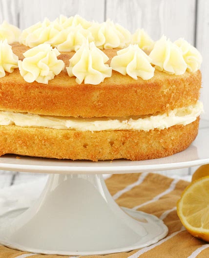 Lemon sponge cake