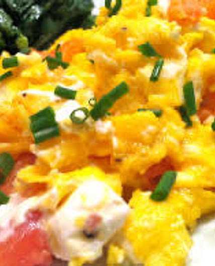 Scrambled Egg and Smoked Salmon 