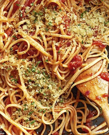 Bloody mary linguine