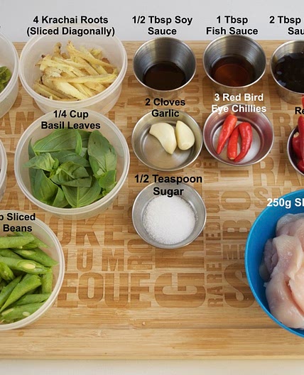 Spicy Chicken Stir Fry (Gai Pad Cha)