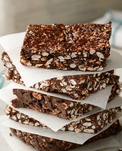 Chewy Mint Choc Protein Bites