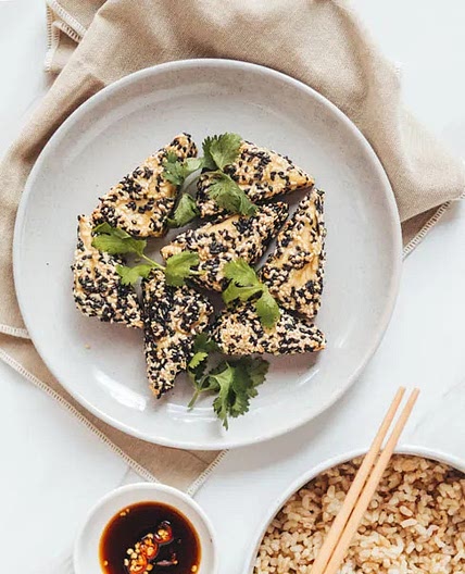 Crispy Sesame Tofu