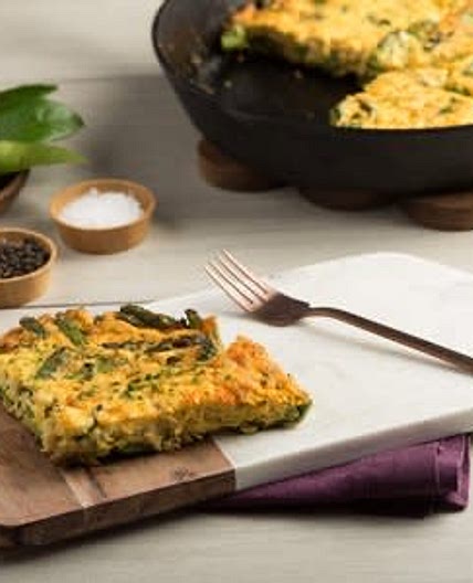 Asparagus & Crabmeat Frittata