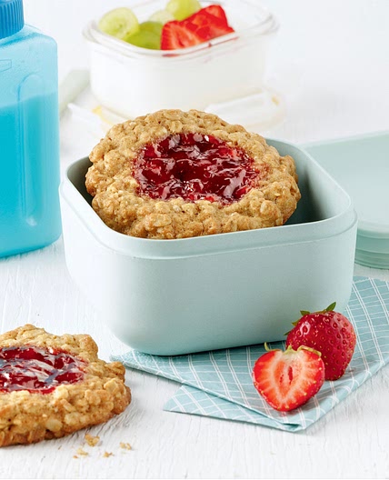 Galettes moelleuses avoine et confiture