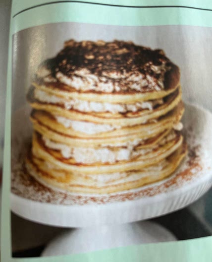 Tiramisu pancakes