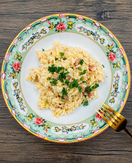 Carbonara Risotto