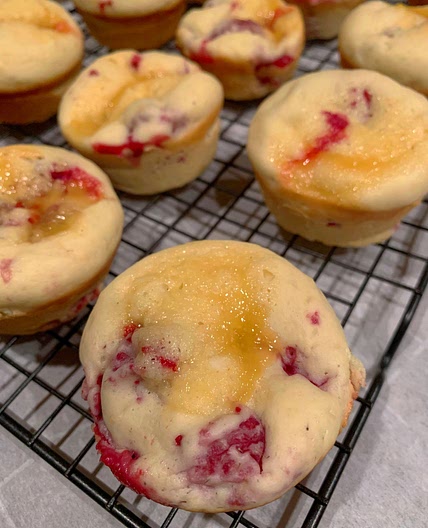 Lemon Raspberry Muffins