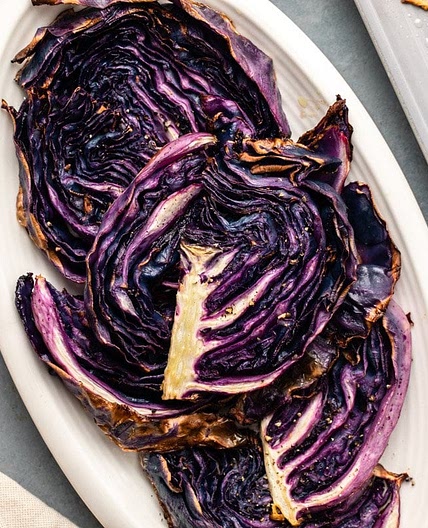 Roasted Red Cabbage