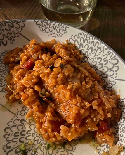 Roasted Tomato Risotto