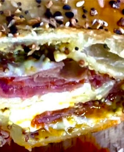 Puff Pastry With Salami & Prosciutto 