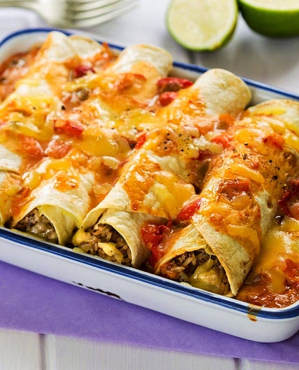 Easy Gluten-Free Beef Enchiladas Recipe