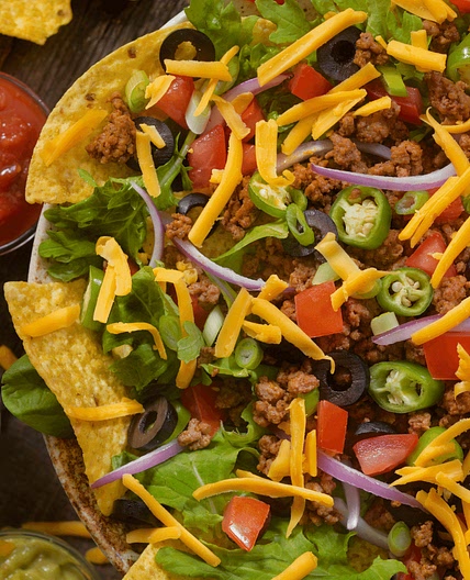 Healthy Chicken Taco Salad