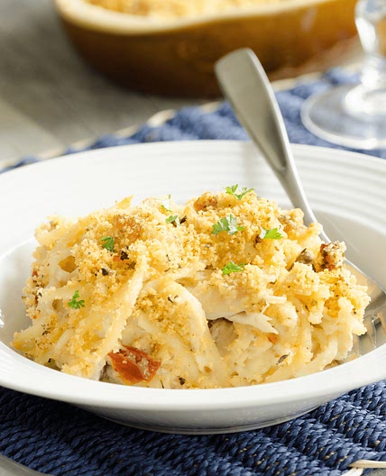 Easy and Healthy Chicken Tetrazzini