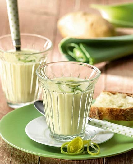 Leek and potato soup