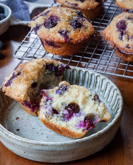 The Best Blueberry Muffins