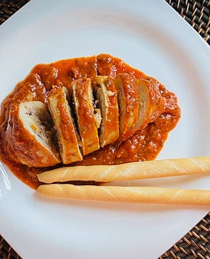 Calamari Ripieni | Italian Stuffed Squid