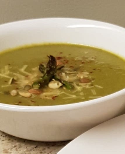 Asparagus End Soup