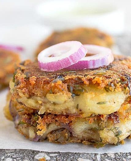 Aloo Tikki | Indian Potato Patties | Video
