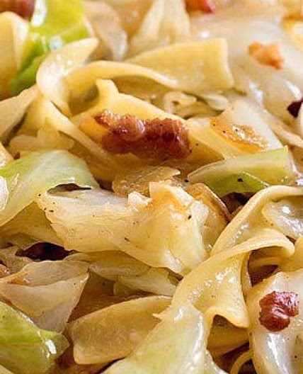 Haluski (Fried Cabbage & Noodles)
