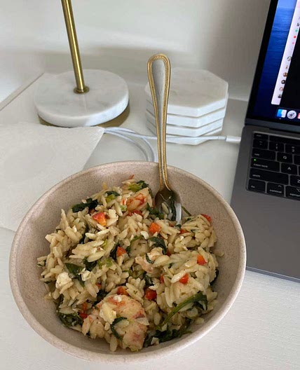 Shrimp Orzo Salad