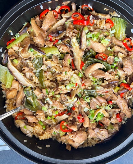 One Pot Chinese Chicken & Rice — SAM THE COOKING GUY