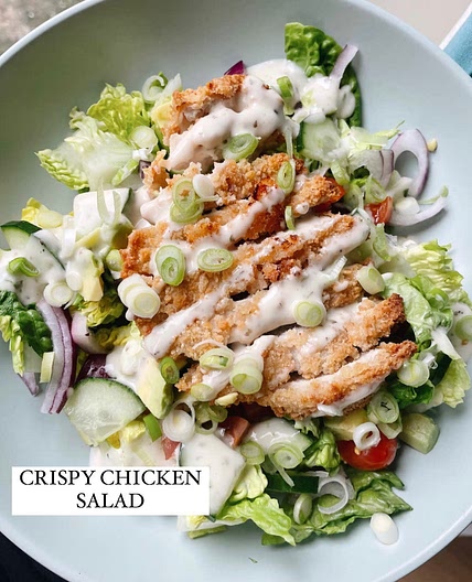 CRISPY CHICKEN SALAD
