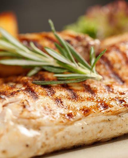 Grilled Chicken Breasts in Rosemary Marinade