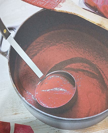 Beetroot and Rhubarb Soup