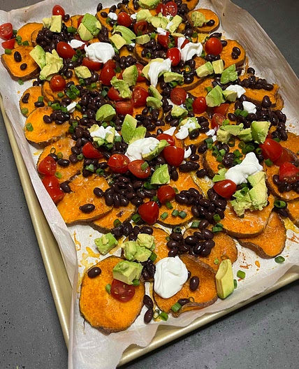 Sweet Potato Nachos