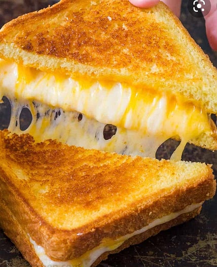 Grilled cheese sandwiches