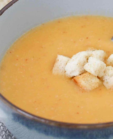 Thai Pumpkin Soup with Coconut Milk