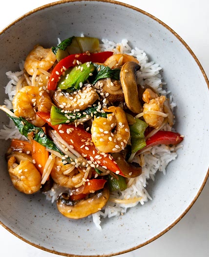 Shrimp Chop Suey