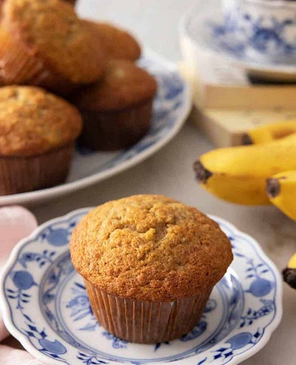 Banana Butterscotch Muffins 