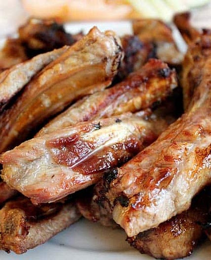 Charcoal Grilled Ribs