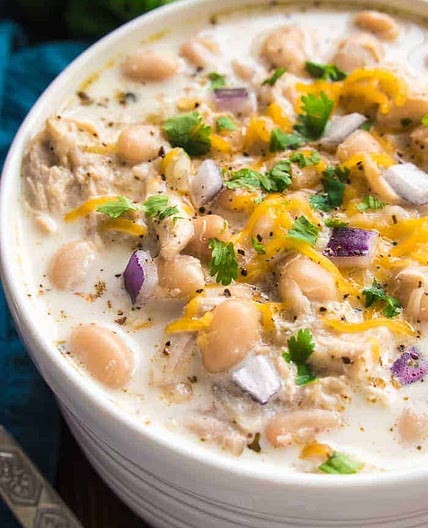 Creamy White Chicken Chili