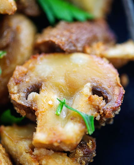 Air Fryer Mushrooms
