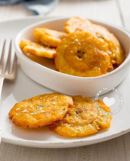 [Recipe + Video] Tostones (Flattened Fried Plantains)