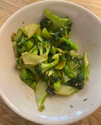 Stir-fried Broccoli生炒西蘭花